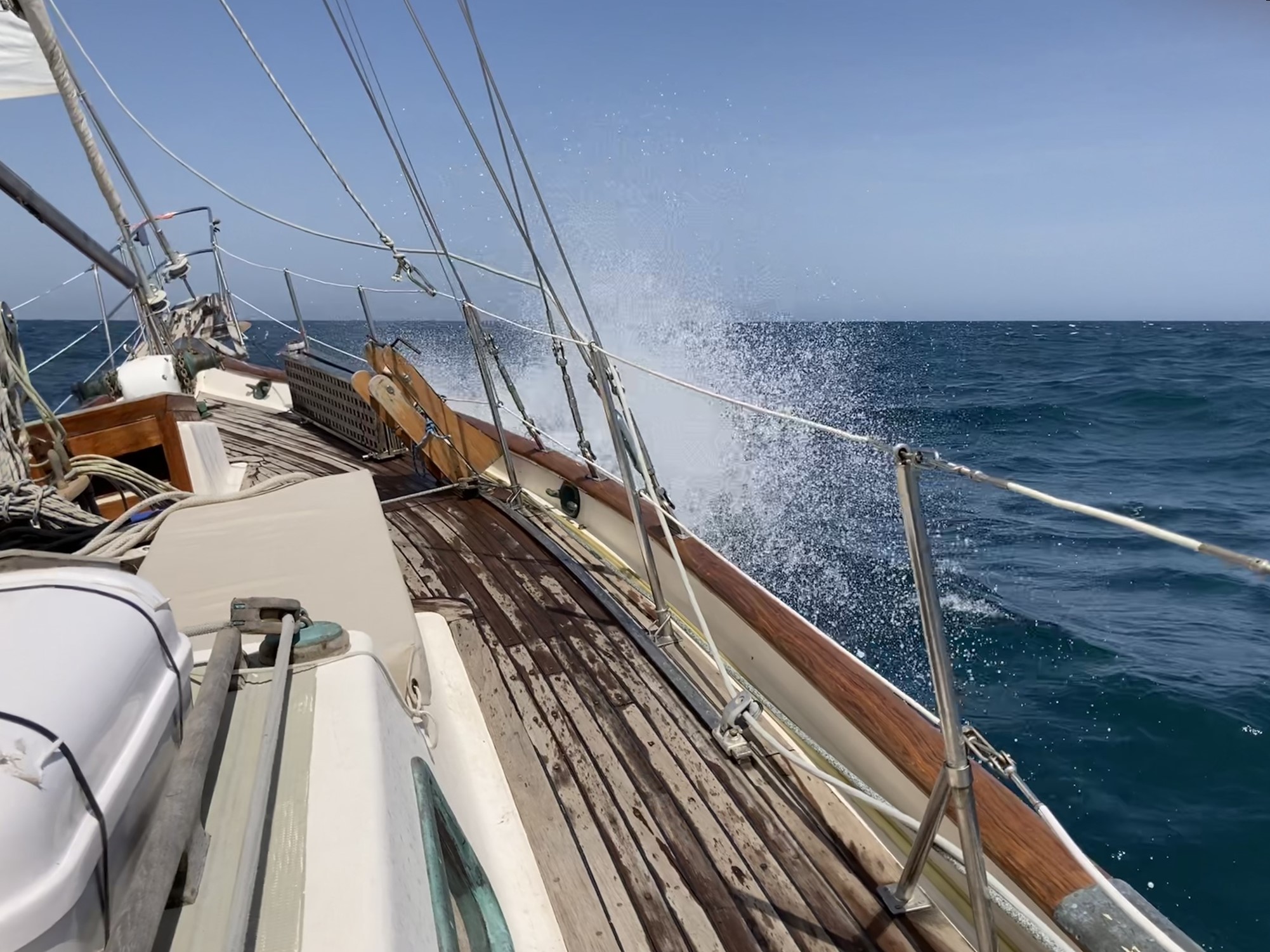proue du voilier embruns